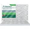 Filterbuy 17.25x29.25x1 MERV 13 Pleated HVAC AC Furnace Air Filters (3-Pack)