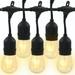 Outdoor String Lights Patio Lights Weatherproof Strand Edison Vintage Bulbs Hanging Lights String Patio Lights For Bistro Garden Commercial