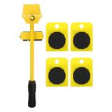 5 Pcs Moving Tools Heavy Furniture Mover Kit Lifting Device Slider Lifter Jack for