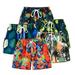 WOLLED 2-8 Years Baby Boys Girls Casual Active Shorts Cartoon Floral Printed Sport Shorts Summer Beach Hawaiian Swimming Shorts Pants Bike Shorts for Kids Toddler