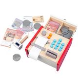 1 Set Kids Play House Toys Simulated Cash Register Kit Early Learning Supplies Ineresting Gift for Children