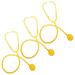 3 Pcs Stethoscope Metal Toys for Toddlers Childrens Halloween Costume Accessories Kids Office