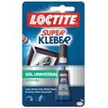 Sekundenkleber Loctite® Superkleber Gel Universal LTG12, ohne Lösungsmittel, BK m. 3 g HENKEL