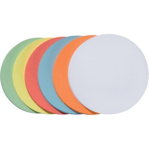 Franken Kreis Moderationskarten 9,5 x 9,5 cm Papier Farbig sortiert 300 Stück Image
