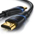 Primewire 8k HDMI Kabel 2.1 - 8K @ 120Hz 4K @ 240Hz mit DSC, 48 Gbit/s, HDMI 2.0a 2.0b, 3D, Highspeed Ethernet, HDTV UHD II, HDR-10+ eARC VRR - 0,5 m