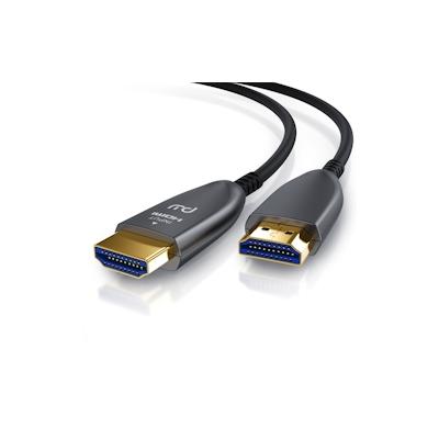 Primewire Ultra HD HDMI 2.0b Glasfaserkabel 3-fach geschirmt 4K / Full HD / 3D / ARC / High Speed mit Ethernet - 5m Image