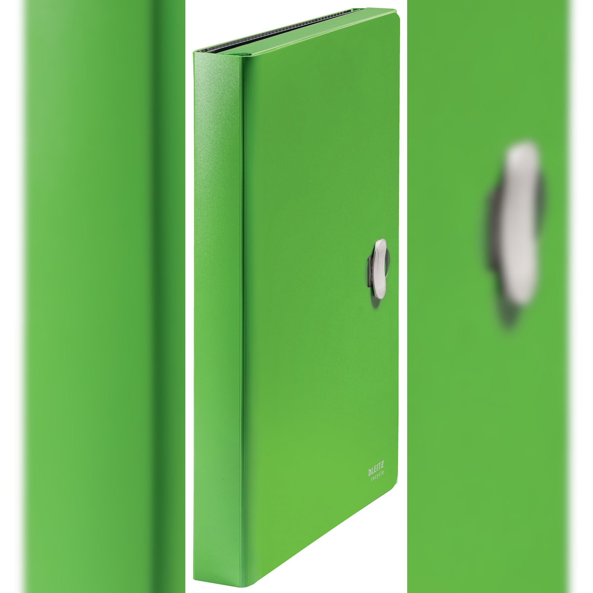 LEITZ Projektmappe Recycle, A4, 5 Fächer, klimaneutral, grün Image