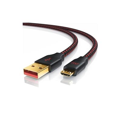 Primewire Micro-USB 2.0 zu USB Typ A Kabel, UltimateCharge MicroUSB 2.0 Schnellladekabel mit Datenübertragung - 2m Image