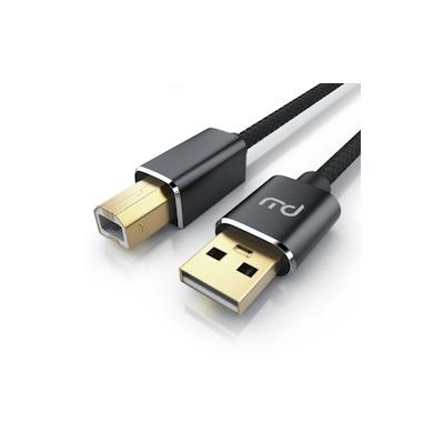 Primewire USB 2.0 Drucker / Scanner Kabel mit Nylonmantel - 2m Image