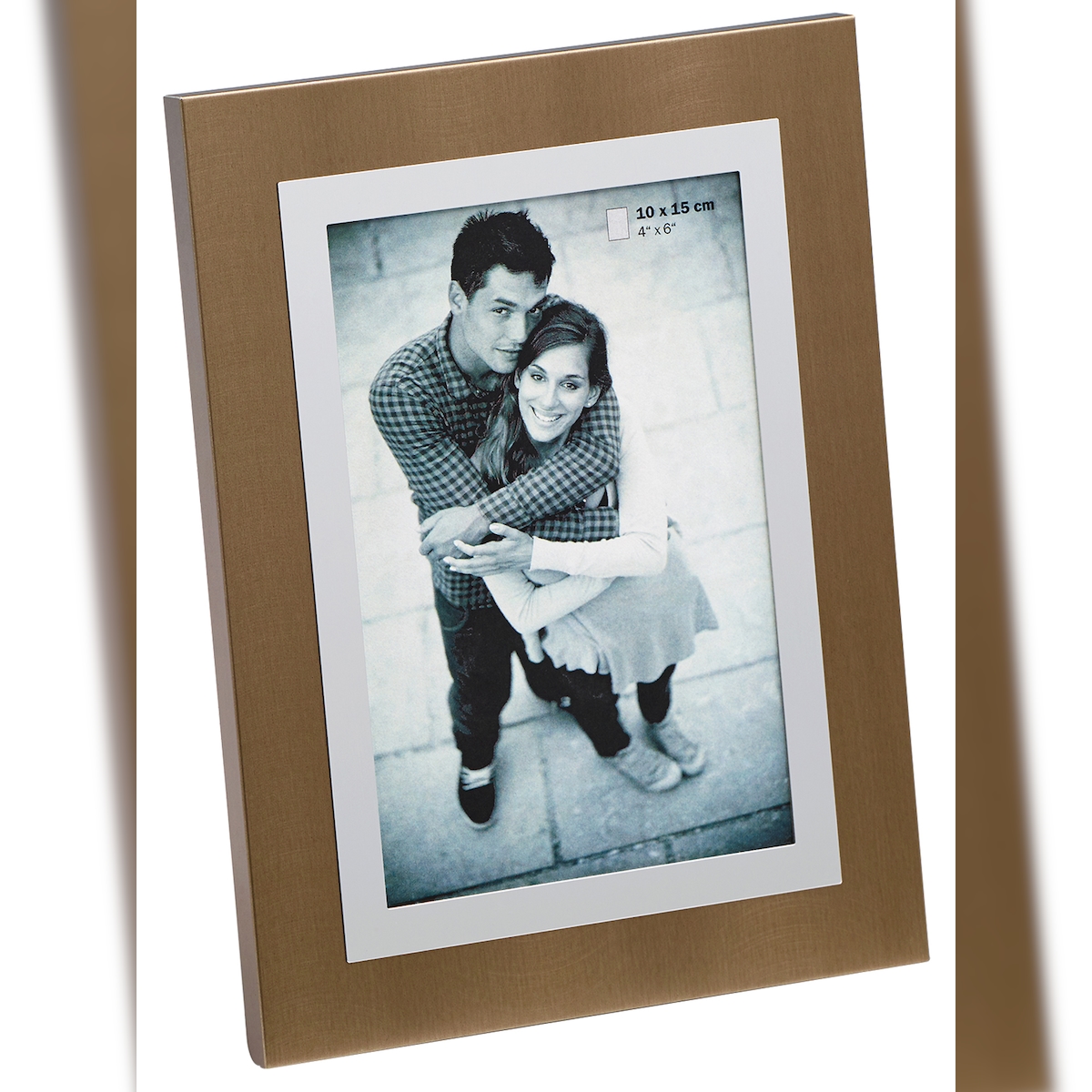 walther + design Luan Portraitrahmen, stahl, 10 x 15 cm Image