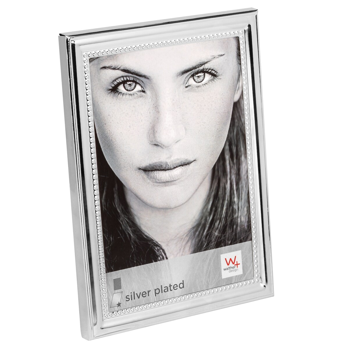 walther + design Elodie Portraitrahmen, silber, 10 x 15 cm Image
