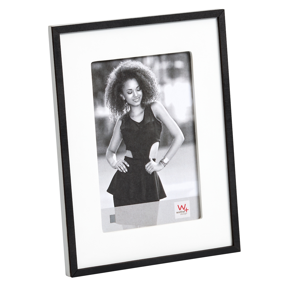 walther + design Friends Portrait Galerierahmen, weiss, 10 x 15 cm Image