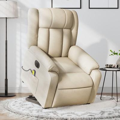 vidaXL Stand up Massage Recliner Chair multi colors Fabric