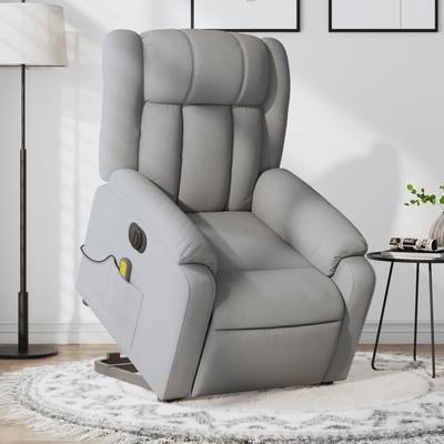 vidaXL Stand up Massage Recliner Chair multi colors Fabric