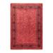 Fine Vibrance, One-of-a-Kind Hand-Knotted Area Rug - Pink, 4' 2" x 5' 10" - 4' 2" x 5' 10"