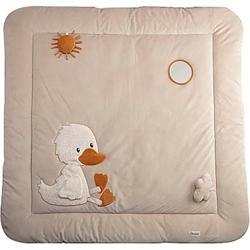 Krabbeldecke STERNTALER ""Edda, beige"" Wohndecken Gr. B/L: 100cm x 100cm, beige Baby