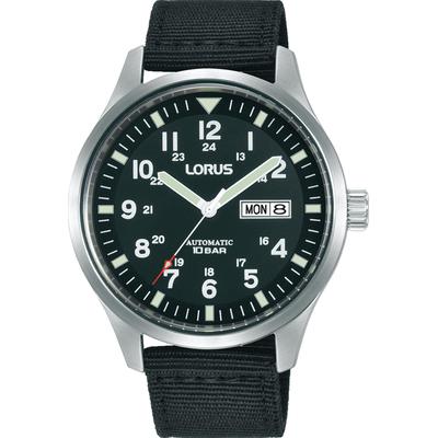 Automatikuhr LORUS, schwarz, Armbanduhren, Herren, Armbanduhr, Herrenuhr, Datum, wasserdicht bis 10 bar Image