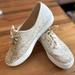 Kate Spade Shoes | Kate Spade Glittered Keds! | Color: Silver/White | Size: 9.5