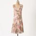 Anthropologie Dresses | Anthro 8 Savannah Meadow Rue Silk Floral Dress 0768 Pink Floral Anthropologie | Color: Pink | Size: 8