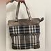 Burberry Bags | Authentic Rare Burberry Tote Bag In Great Condition | Color: Gray/Silver | Size: Os