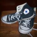 Converse Shoes | Converse All Star Unisex Black White Lace Shoes Sneakers Mens 7.5 W 9.5 (M9160) | Color: Black/White | Size: 7.5