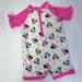 Disney Swim | Disney Baby 3/6m Minnie Mouse Short Sleeve One Piece Rash Guard Swimsuit | Color: Pink/White | Size: 3-6mb