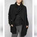 Athleta Jackets & Coats | Athleta Womens Size Xs Wrappers Delight Jacket Black 866693 Cotton Oversized | Color: Black | Size: Xs