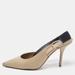 Burberry Shoes | Burberry Brown Leather Slingback Pumps | Color: Brown | Size: 36