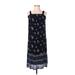 Old Navy Casual Dress - Midi: Blue Dresses - Women's Size X-Small