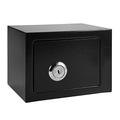 Small Safe Box with Key High Security Safety Box Steel Lock Safes Home Office Money Cash Storage Box with 2 Keys 23 x 17 x 17.3 cm