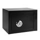 Small Safe Box with Key High Security Safety Box Steel Lock Safes Home Office Money Cash Storage Box with 2 Keys 23 x 17 x 17.3 cm