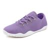 Sneaker LASCANA, Damen, Gr. 43, lila, Obermaterial: 100% Textilmaterial. Decksohle: 100% Textilmaterial. Laufsohle: 100% Synthetik, unifarben, casual, Schuhe, mit ultraflache Sohle, superleicht, Schnürhalbschuhe, Unisex VEGAN