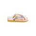 Havaianas Flip Flops: Flip-Flop Platform Casual Yellow Print Shoes - Kids Girl's Size 3