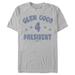 Men's Mad Engine Silver Mean Girls Glenn Coco 4 President Graphic T-Shirt