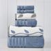 Rubbermaid 6 - Piece Cotton Bath Towel Multi-Size Set Guest Room Case Pack 100% Cotton in Blue/Gray | Wayfair B420