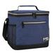 Tirrinia Large Insulated Lunch Bag, 10L Leakproof Thermal Reusable Lunch Box, Tall Lunch Cooler Tote Canvas in Blue | Wayfair 1TRLB701DBL-T