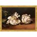 Vault W Artwork Branch of Peonies w/ Pruning Shears by Edouard Manet Graphic Art on Canvas in White | 24" H x 36" W x 2" D | Wayfair