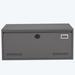 Inbox Zero Lauriana 35.43 Wide 2 -Drawer File Cabinet Metal/Steel in Gray | 15.75 H x 35.43 W x 17.72 D in | Wayfair