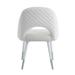 Everly Quinn Bardell Velvet Low Back Side Chair Dining Chair Wood/Upholstered/Velvet in Brown/White/Yellow | 33 H x 22 W x 21 D in | Wayfair