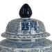 Alcott Hill® Brionni Ceramic Jar Ceramic in Blue/White | 18.25 H x 9.5 W x 9.5 D in | Wayfair E1EE79E931B84B42806C781F494264FE