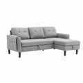 Orange Sectional - Latitude Run® Sectional Sofa Reversible Sectional Sleeper Sectional Sofa-31.5" H x 72.4" W x 50" D Polyester | Wayfair