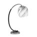 Ivy Bronx Gulashan Stainless Steel Desk Lamp Glass in Gray/Black | 18.25 H x 6 W x 6 D in | Wayfair 2C25142260E6484EA76D0ACBFB5483C9