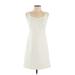 Lilly Pulitzer Casual Dress - A-Line Sweetheart Sleeveless: Ivory Stripes Dresses - Women's Size 2