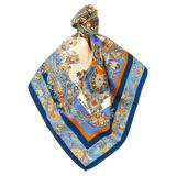 Printed Silk Scarf Scarves, Foulards