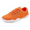 Sneaker LASCANA, Damen, Gr. 45, orange, Obermaterial: 100% Textilmaterial. Decksohle: 100% Textilmaterial. Laufsohle: 100% Synthetik, unifarben, casual, Schuhe, mit ultraflache Sohle, superleicht, Schnürhalbschuhe, Unisex VEGAN