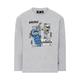 LEGO Jungen LWTAYLOR 607-T-SHIRT L/S T-Shirt,Grey Melange, 140