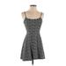 Divided by H&M Casual Dress - A-Line Scoop Neck Sleeveless: Black Dresses - Women's Size X-Small