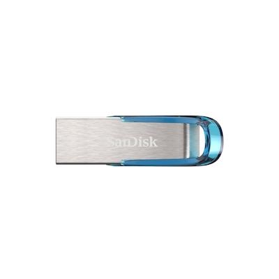 SanDisk Ultra Flair USB-Stick 32 GB USB Typ-A 3.2 Gen 1 (3.1 Gen 1) Blau, Silber