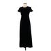 My Michelle Casual Dress - Sheath: Black Solid Dresses - Women's Size Medium