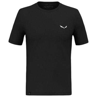 Salewa - Lavaredo Hemp Print T-Shirt - T-Shirt Gr 48 schwarz